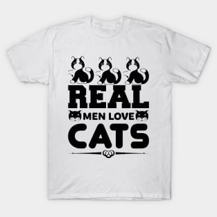 Real Men Love Cats T Shirt For Women Men T-Shirt